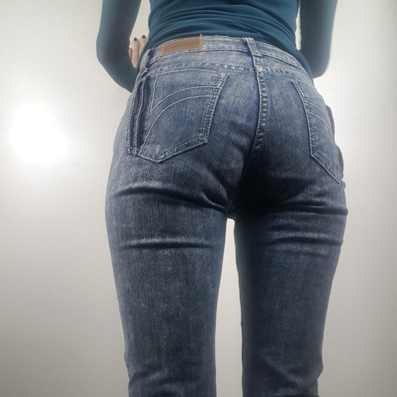 Y2K Vintage 2000’s Hip Hop Rocawear Denim Jeans Zipper Cut Distressed Pants - Picture 7 of 8